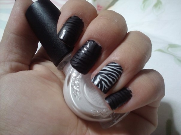 zebra nail arts (10)