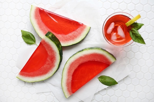 watermelon jello vodka shot