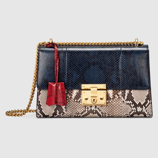 Padlock-python-shoulder-bag