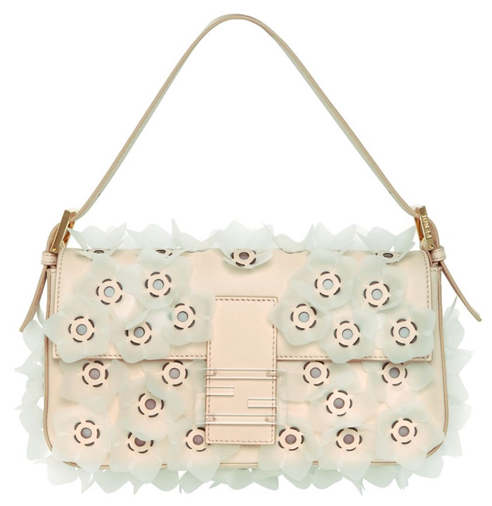 Fendi-Flower-Leather-Baguette-Bag