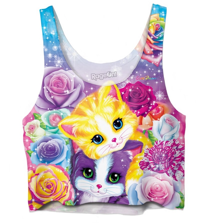 Kitten_Roses Crop top