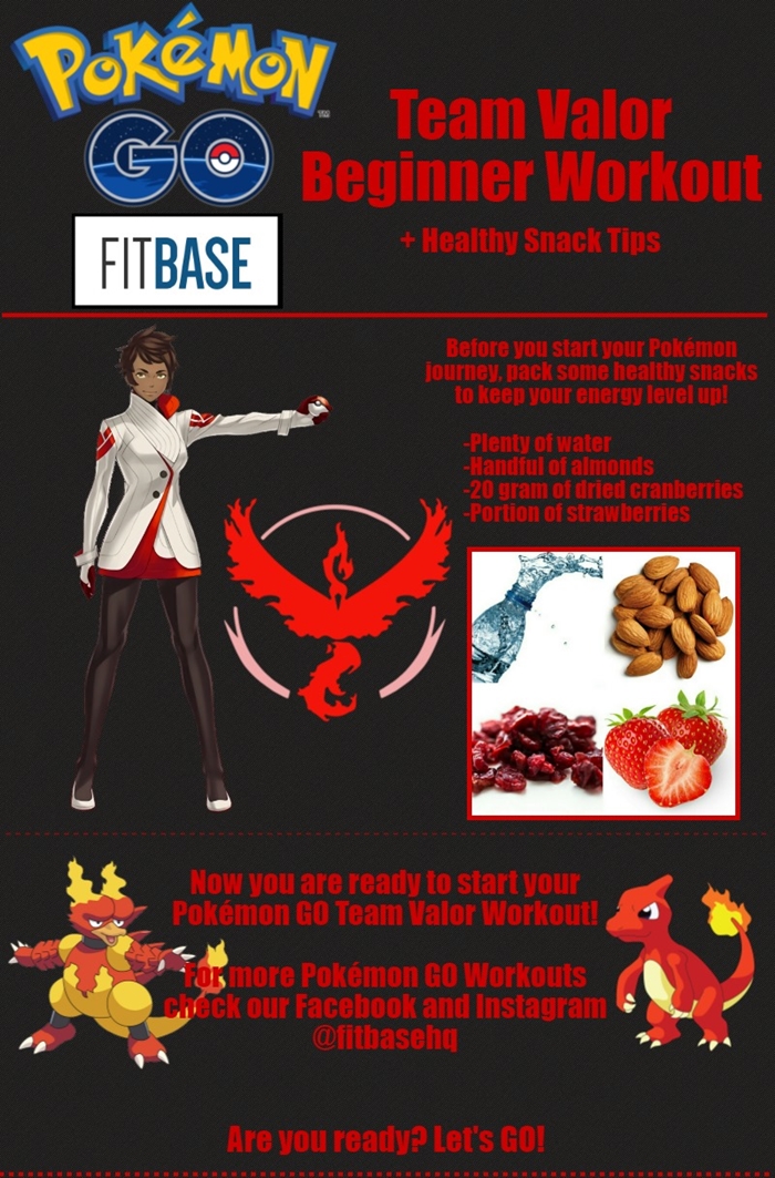 Team Valor Work Out 1