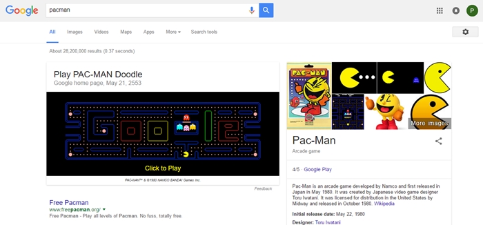 Pacman - Google