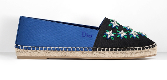 Dior Espadrille Blue 1