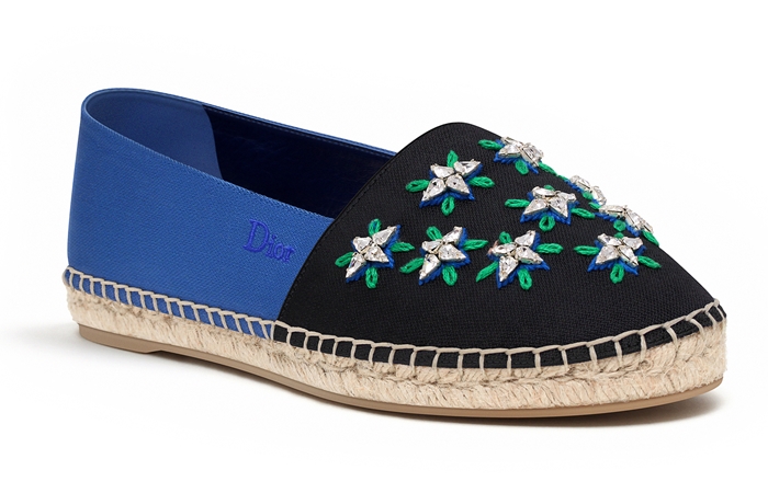 Dior Espadrille Blue 2