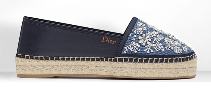 Dior Espadrille Denim Nappa 1