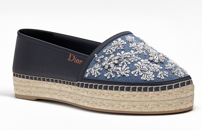 Dior Espadrille Denim Nappa 2