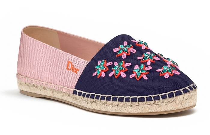 Dior Espadrille Pink 2