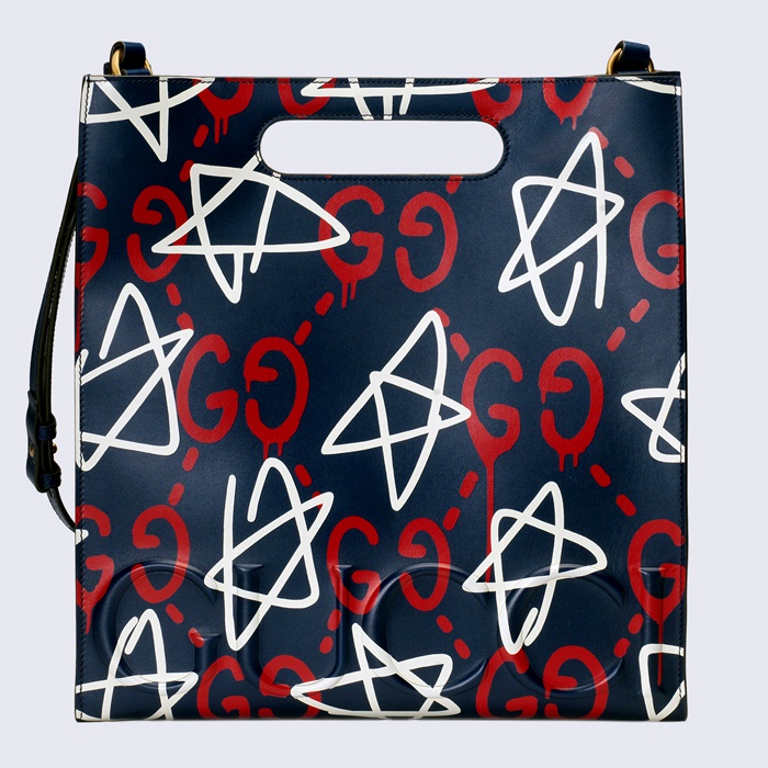 GucciGhost-leather-tote 3