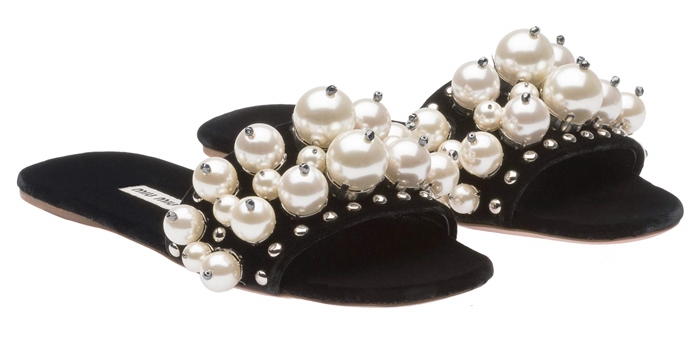 Miu Miu Pearls -Velvet