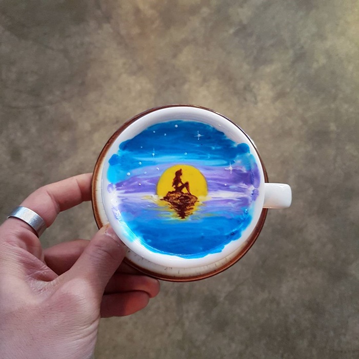 Latte-Arts-Little-Mermaid