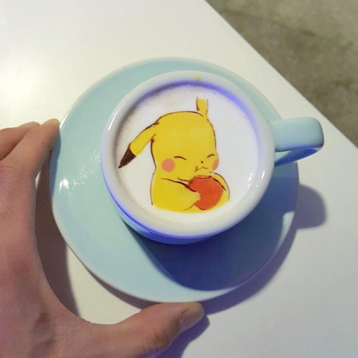 Latte-Arts-pokemon-1