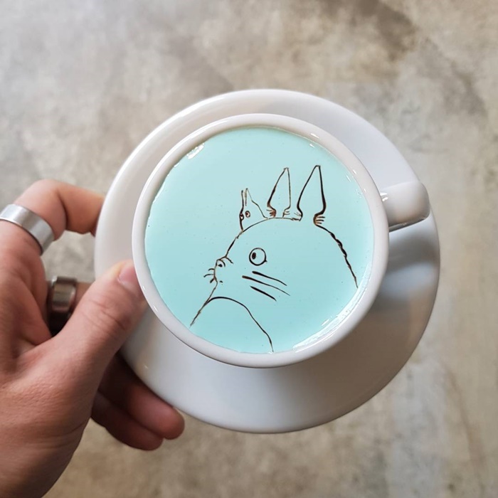 Latte-Arts-totoro