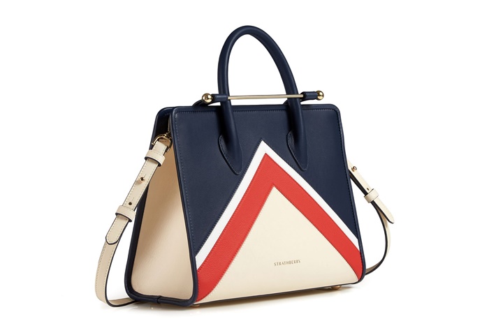 The-Strathberry-Midi-Tote_Navy-Chevron_hero