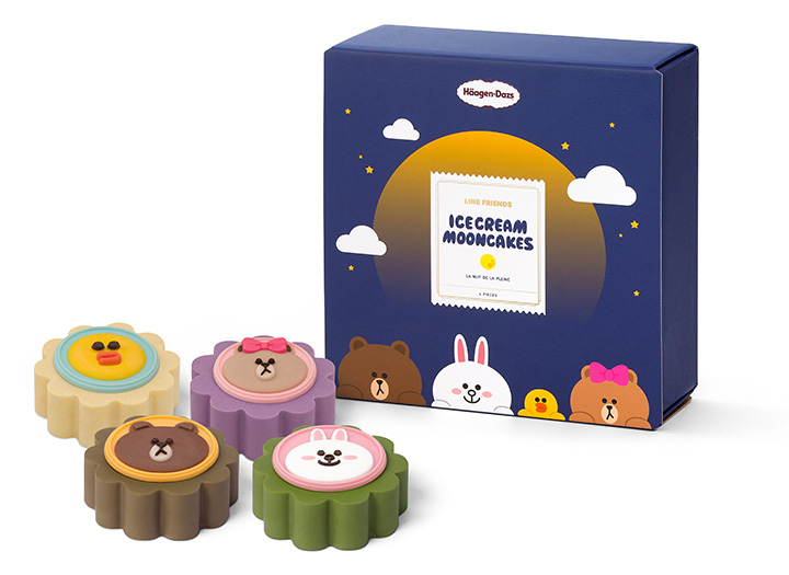 LINE FRIENDS x Häagen-Dazs HK (2)