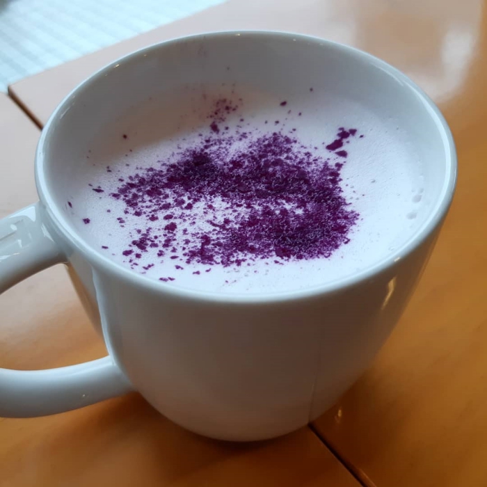 Violet Roasted Sweet Potato Latte (6)