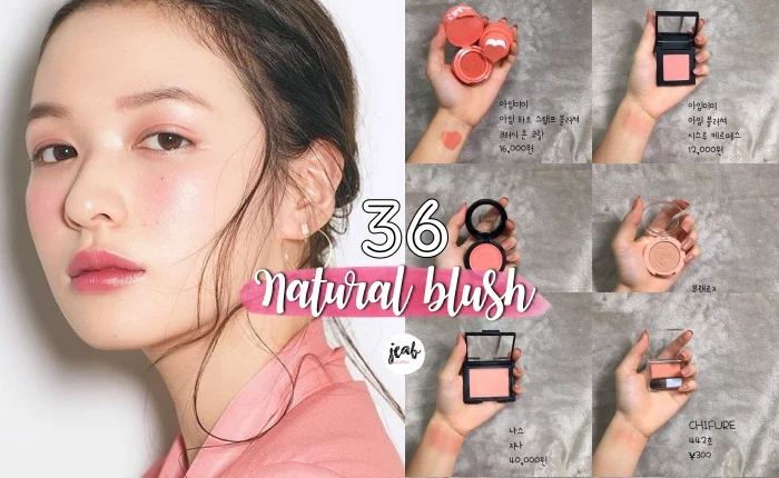 36 natural blush