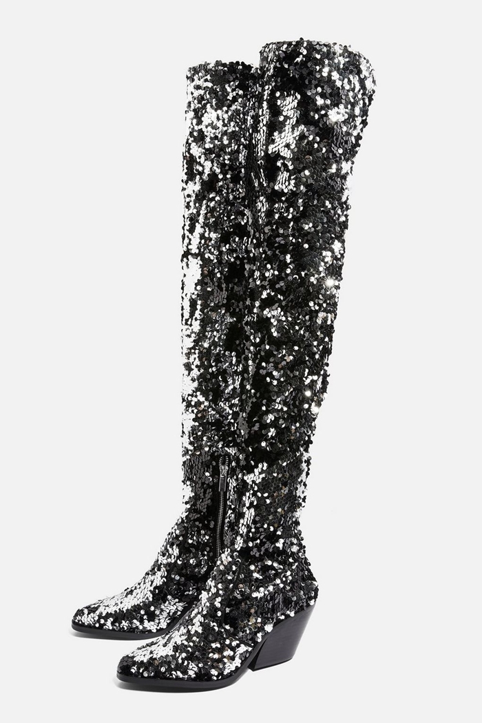 6.Metallic-Boots