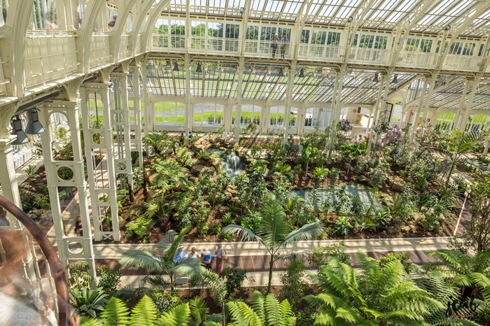 Temperate house of Kew gardens, London