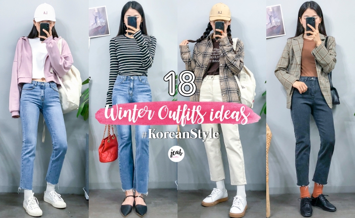 korean outfits winter 2018