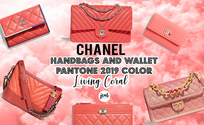 chanel bag coral