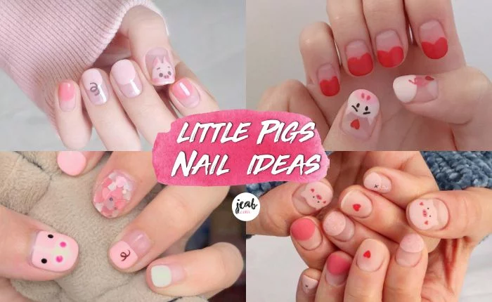 little pig nail ideas