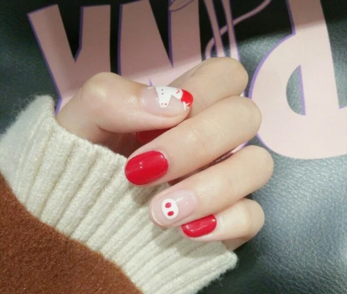 little pigs nail ideas02