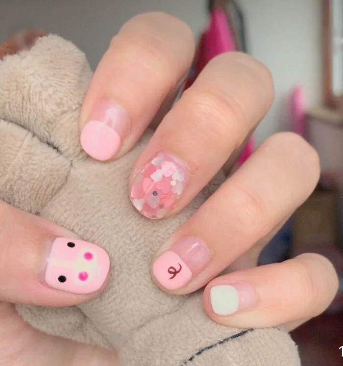 little pigs nail ideas03