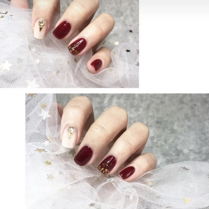 red lucky nail05