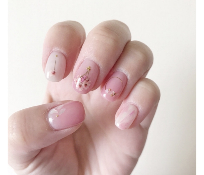 Cheery Blossom Nail Art Ideas (12)