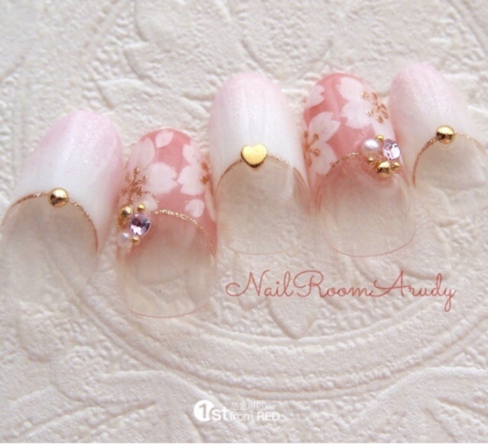 Cheery Blossom Nail Art Ideas (8)