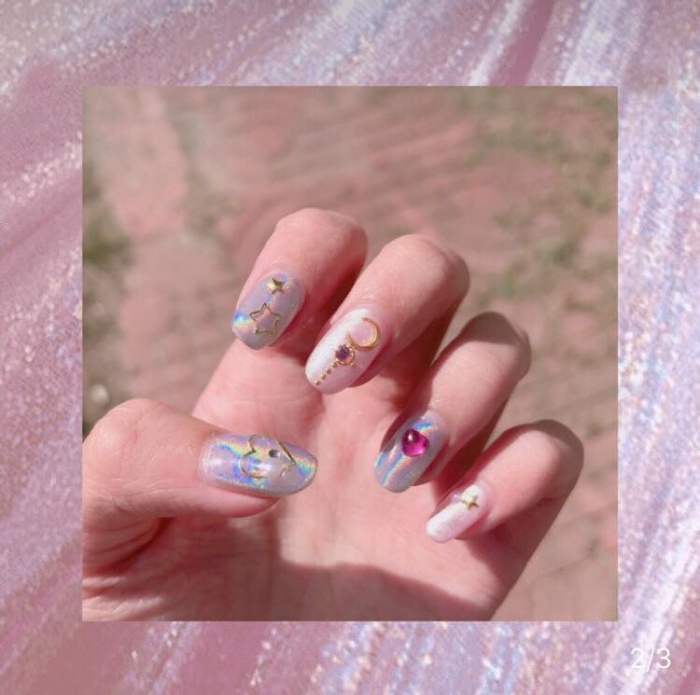 Sailor Moon inspired Nail ideas05