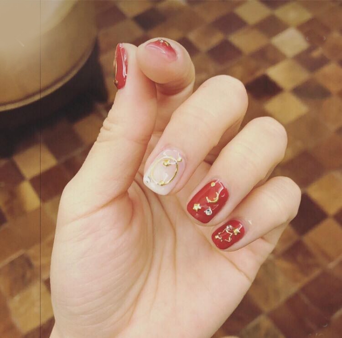 Sailor Moon inspired Nail ideas06