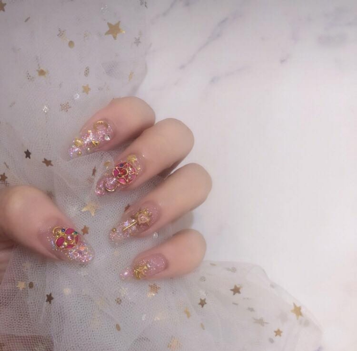 Sailor Moon inspired Nail ideas11