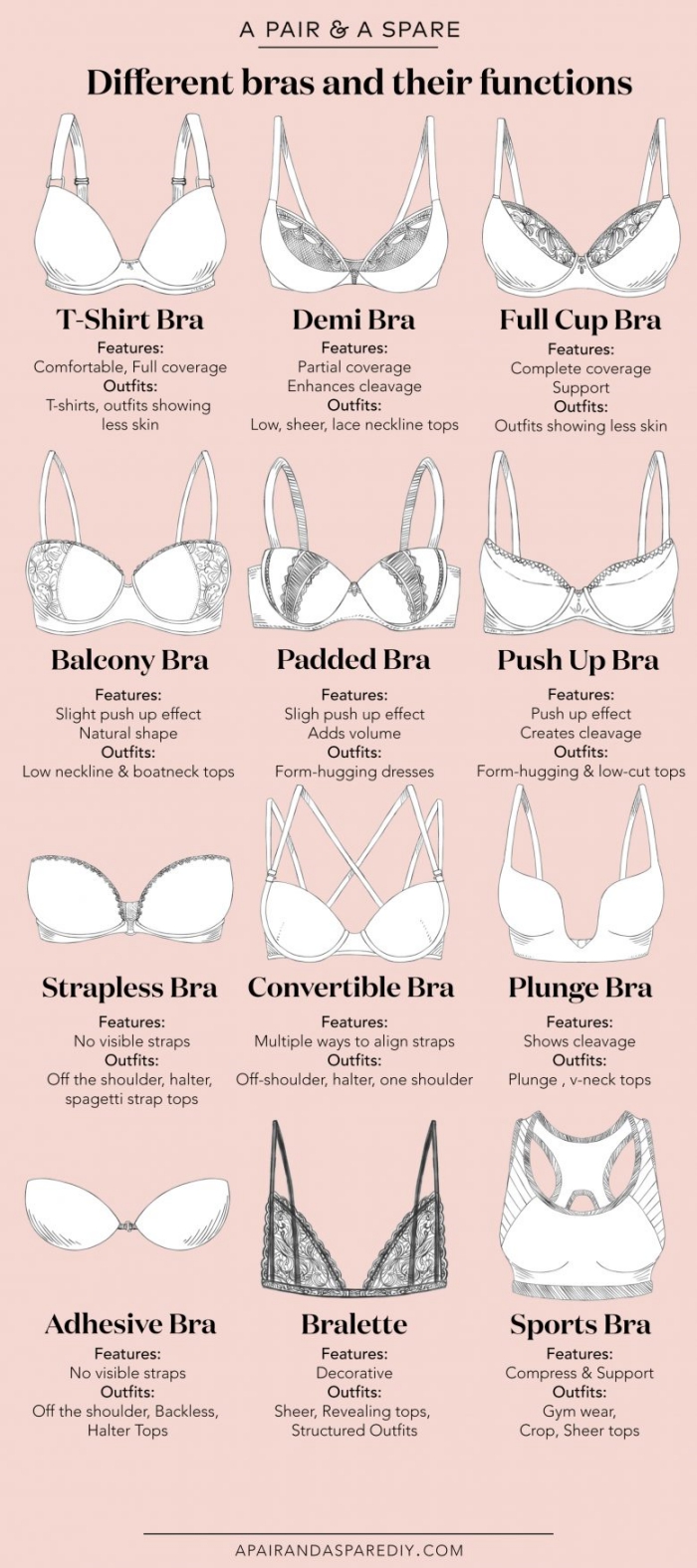 resizehow to match your bra with your outfits (9)